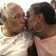 Kristine Kippins and her mom on a plane leaving Guyana (courtesy of Kristine A. Kippins)